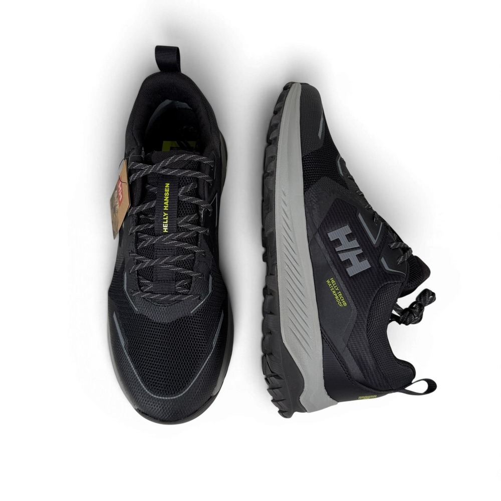 Helly Hansen Gobi 2 HT Trail Running Shoes Mens 9.5 Black Grey Waterproof